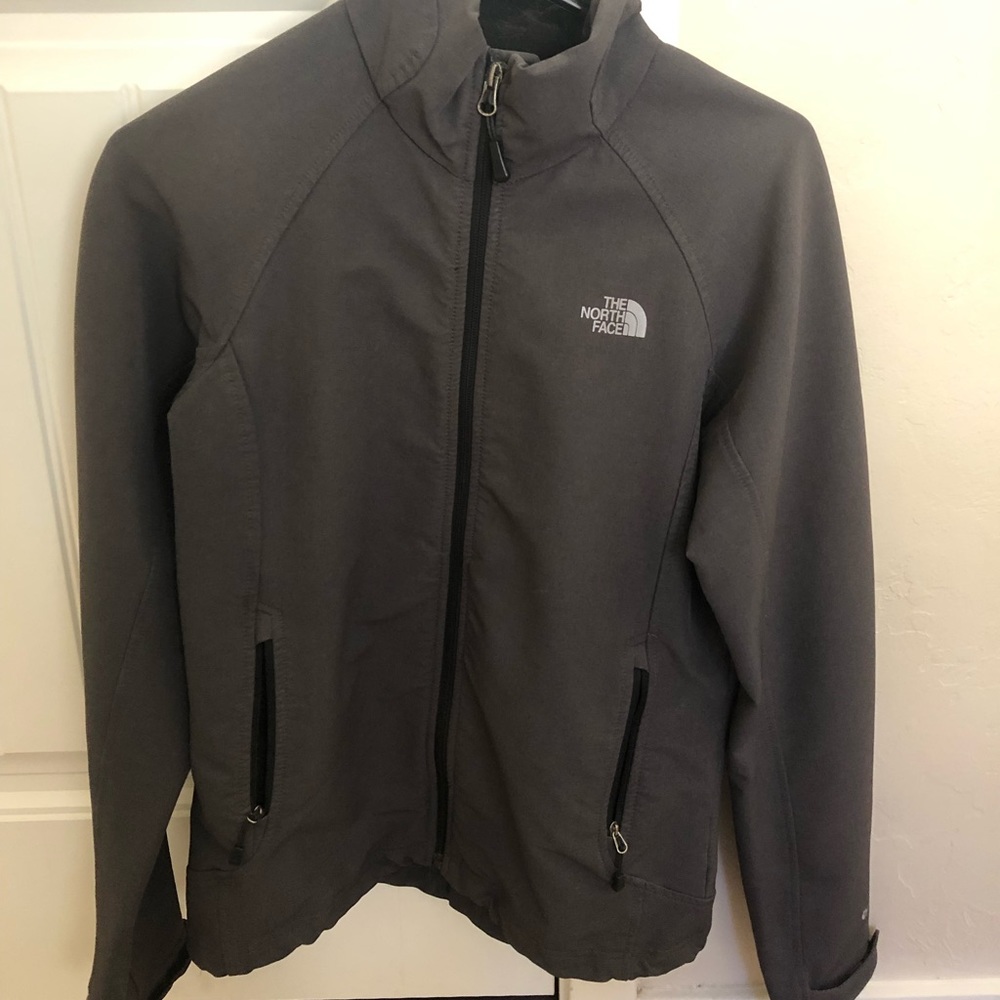 Lightweight Dark Grey Northface Jacket